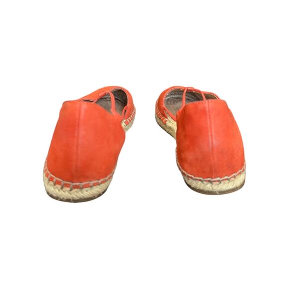 Eileen Fisher Lee Espadrille Sandals Orange Jute Womens 6 Summer Spring Casual - Picture 5 of 9